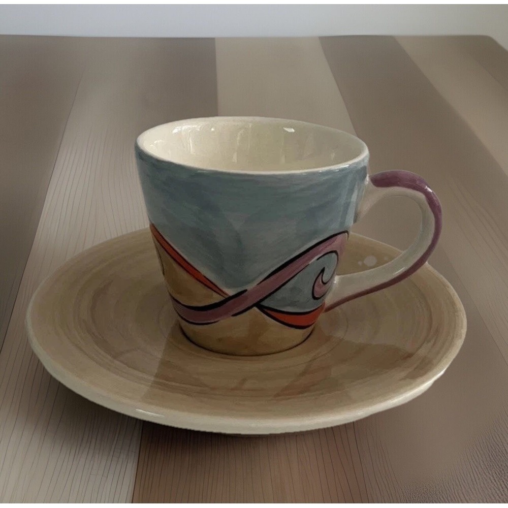 Herman Dodge & Son, Inc‎ Hand Painted Tea Cup & Saucer